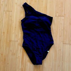 Summersalt Side Stroke Black One Piece Swimsuit 6